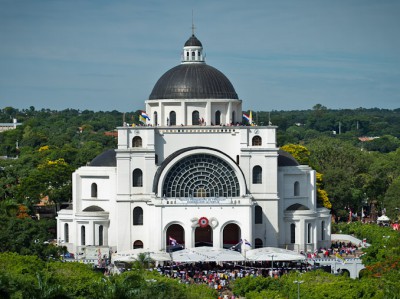 Die Kathedrale in Caacupe Paraguay